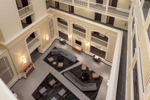 an overhead view of the lobby of a building at Hyatt Place New Orleans Convention Center in New Orleans