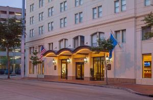 eine Darstellung der Vorderseite eines Hotels in der Unterkunft Hyatt Place New Orleans Convention Center in New Orleans
