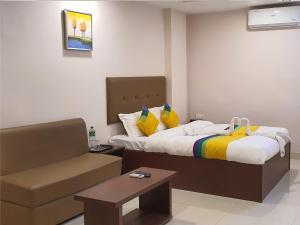 Hotel Soneva Inn客房内的一张或多张床位