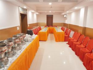 Hotel Soneva Inn的休息区