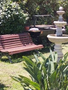 Jardin de l'établissement HOSTAL LA MODERNA