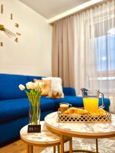 Posezení v ubytování Downtown Apartments Sinatra air-conditioned