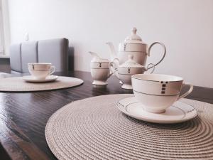 Kemudahan buat kopi dan teh di Apartament 44