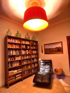 Biblioteka w domu wakacyjnym