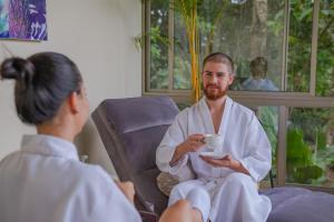 Clientes alojados en Hotel Lomas del Volcan