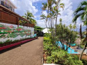Vrt pred nastanitvijo Hotel Le Manguier