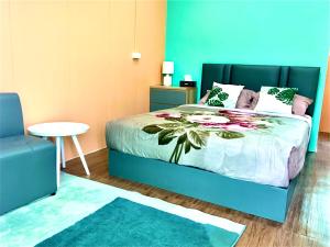 Ein Bett oder Betten in einem Zimmer der Unterkunft Ban Ing Suan