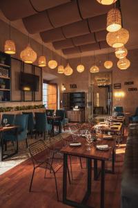 Restaurace v ubytování QASA Arequipa by NOMAD