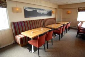 Posezení v ubytování Hamarøy Hotel