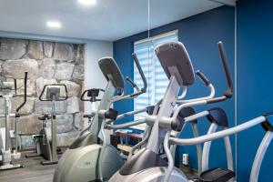 Fitness centrum a/nebo fitness zařízení v ubytování Parkhotel Görlitz