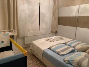 Postel nebo postele na pokoji v ubytování S&W Apartment Loserblick