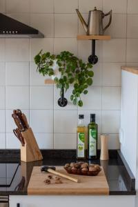 Kuchyňa alebo kuchynka v ubytovaní a casa da Alicia