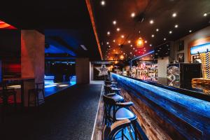 Hol lub bar w obiekcie Hotel Palcát