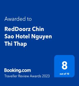 Certifikát, hodnocení, plakát nebo jiný dokument vystavený v ubytování Chin Sao Hotel Nguyen Thi Thap