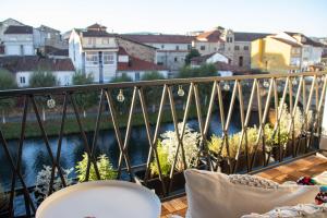 Balkón alebo terasa v ubytovaní a casa da Alicia