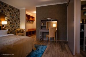 Postel nebo postele na pokoji v ubytování Parkhotel Görlitz