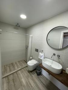 Kúpeľňa v ubytovaní Oliva + 14 fotografií