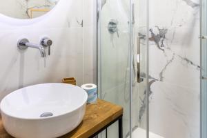 Kúpeľňa v ubytovaní Trisina Rooms