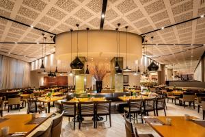 Restoran või mõni muu söögikoht majutusasutuses Queen of Sheba Eilat