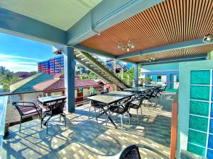 Balkón nebo terasa v ubytování Phala Shore Resort