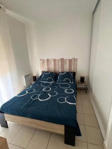 Posteľ alebo postele v izbe v ubytovaní Appartement Poggio Mezzana