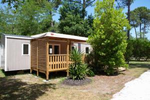 Zahrada ubytování CAMPING LES OURMES