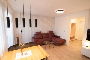 Posezení v ubytování Apartmán U Zlaté břízy Krušné hory - Erzgebirge