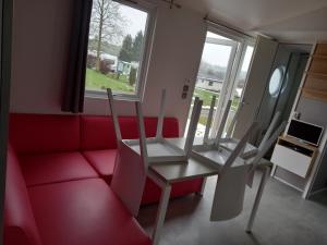 Posezení v ubytování Camping Oos Heem