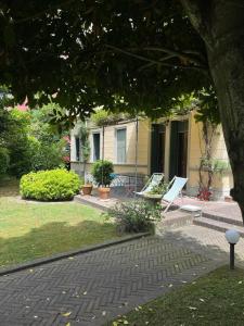 Zahrada ubytování B&B Villa Ines
