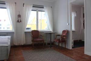 Postel nebo postele na pokoji v ubytování Säfsen Stay