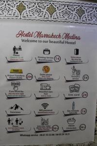 Certifikát, hodnocení, plakát nebo jiný dokument vystavený v ubytování Riad Marrakech Medina
