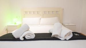 Cama o camas de una habitación en Los Balcones de Maritxu