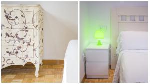 Cama o camas de una habitación en Los Balcones de Maritxu