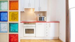 Una cocina o zona de cocina en Los Balcones de Maritxu