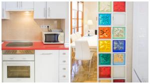 Una cocina o zona de cocina en Los Balcones de Maritxu