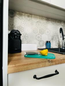 Kuchnia lub aneks kuchenny w obiekcie Chabrowy - Apartamenty Smart Projekt