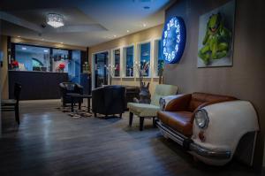 Posezení v ubytování Hotel Aulmann