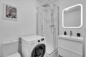 Kúpeľňa v ubytovaní Le Clos Dupont - Appartement avec jardin et terrasse à Toulouse