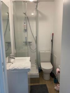 Kúpeľňa v ubytovaní Port de Caen Appartement