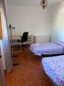 Postel nebo postele na pokoji v ubytování Casa Nora