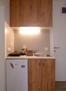 Cucina o angolo cottura di Apartmani Rvović