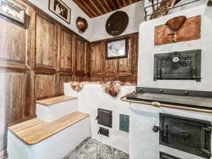 Kuchyňa alebo kuchynka v ubytovaní Divná pani Luxury Gallery Rooms