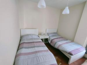 Ένα ή περισσότερα κρεβάτια σε δωμάτιο στο Apartamento en Las margas Golf