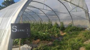Vonkajšia záhrada v ubytovaní Eco-gîte à la Ferme d'Elles