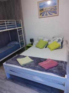 Posteľ alebo postele v izbe v ubytovaní La villa d iska