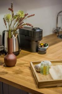 A kitchen or kitchenette at The Museum Living Budapest