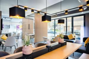 Posezení v ubytování B&B Hotel Wien-Stadthalle