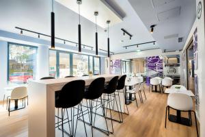 Posezení v ubytování B&B Hotel Wien-Stadthalle