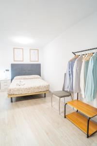 Postel nebo postele na pokoji v ubytování Apartamento Cuesta de las piletas II