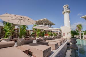 Bazén v ubytování Naay Boutique Hotel Holbox nebo v jeho okolí
